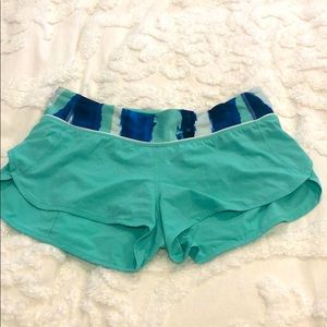Lululemon shorts size 8